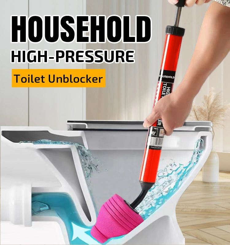 Household High-Pressure Toilet Unblocker