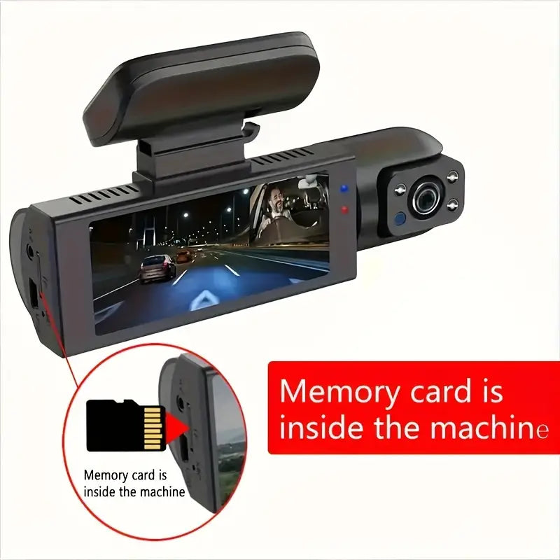 1080 Dual Dash camera for cars with IR night vesion